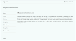 Desktop Screenshot of magnahomefurniture.com